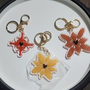 3 Disney Inspired Keychains